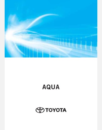 toyota aqua 2025-2026 owners manual in english